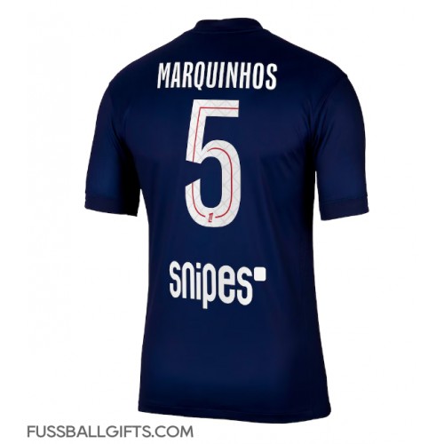 Paris Saint-Germain Marquinhos #5 Fußballbekleidung Heimtrikot 2025-26 Kurzarm